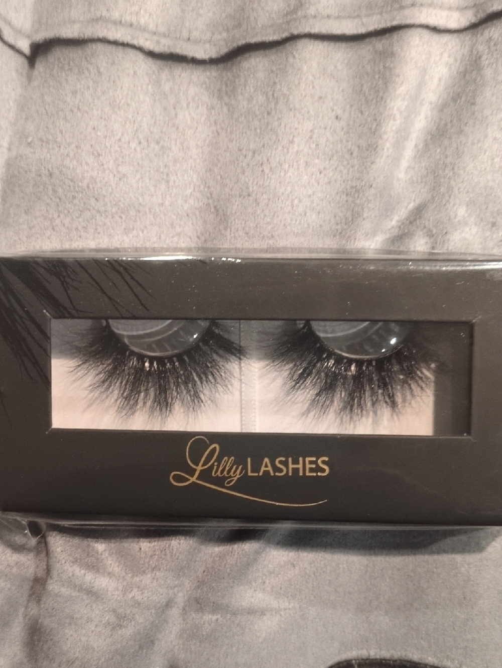 Lilly Lashes Black So Extra Miami Voluminous Mink-Style False Eyelashes